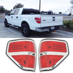 SUPAPRO Rear Tail Lights Brake Light w/o Bulbs for 2009-2014 Ford F150 F-150