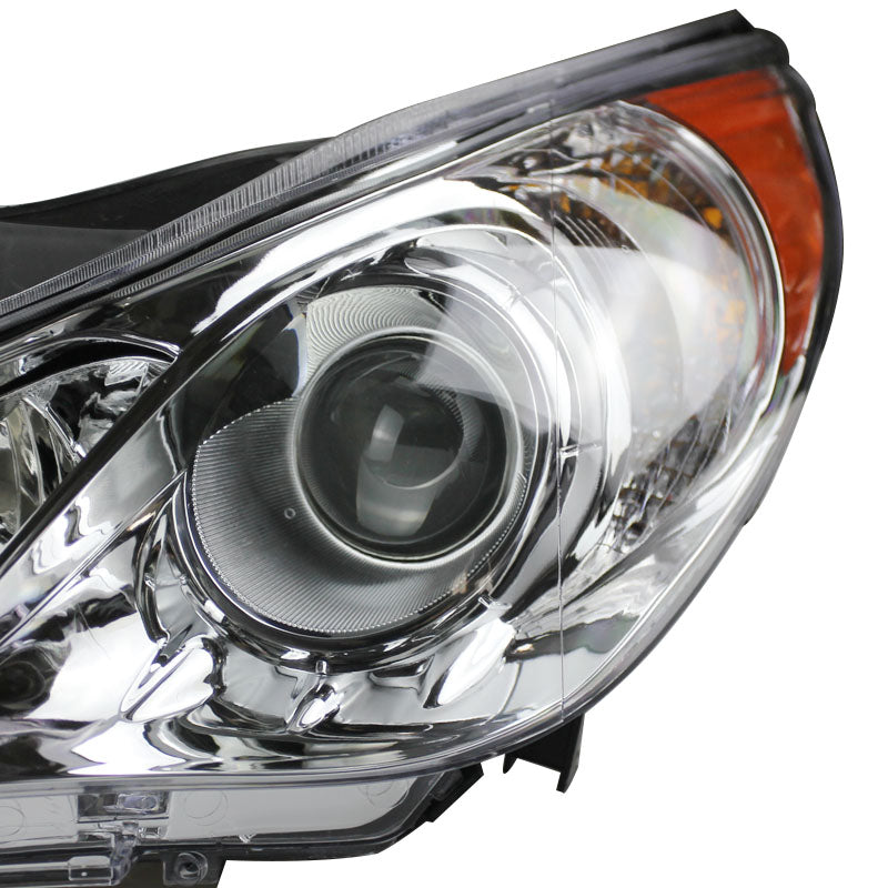 SUPAPRO Headlight Assembly Headlamp For 2011-2014 Hyundai Sonata