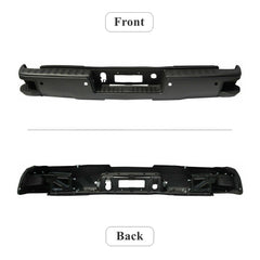 SUPAPRO Rear Step Bumper w/ Sensor Holes for 14-18 Chevy Silverado Sierra 1500