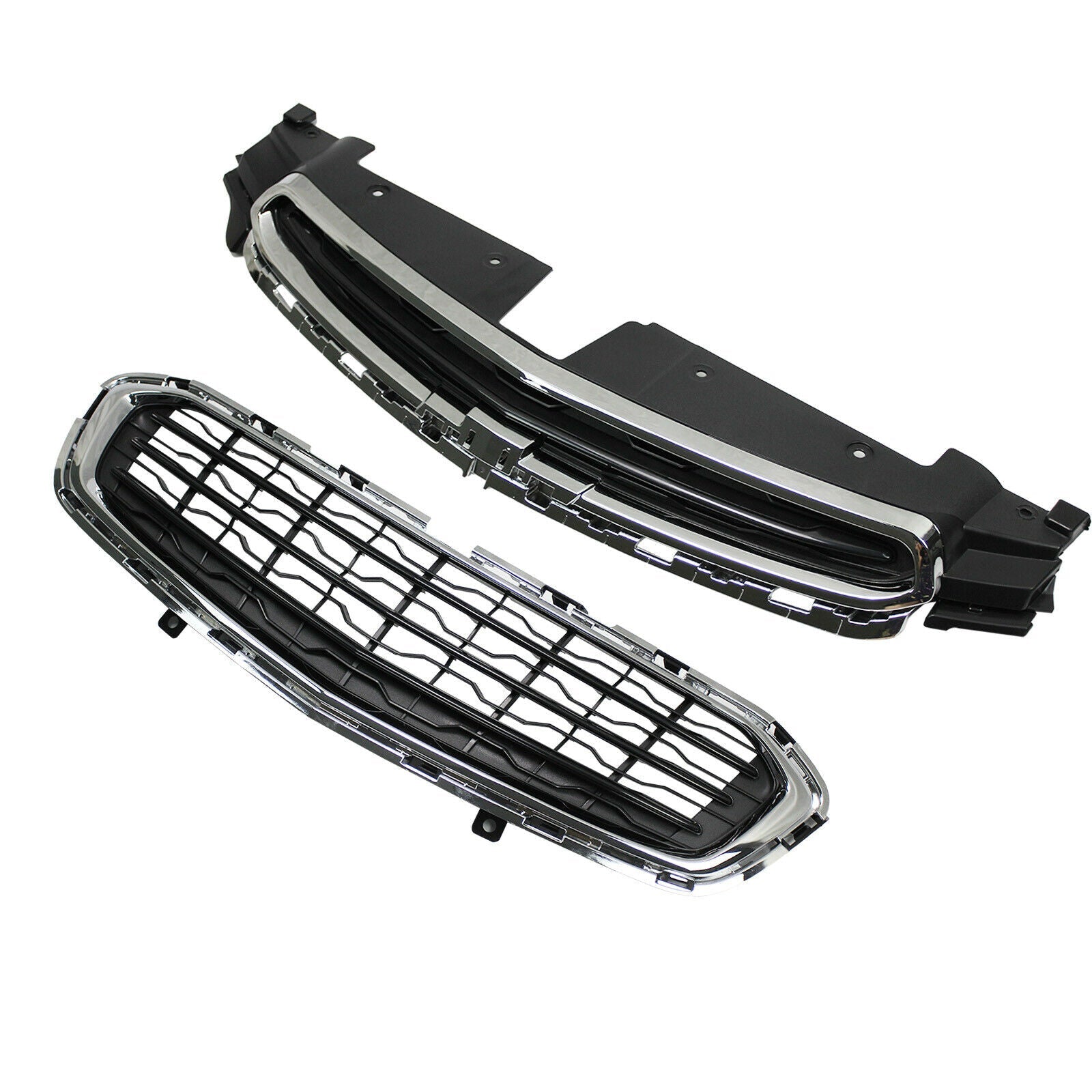 SUPAPRO Front Upper Center Grille Grill for 2015-2016 Chevrolet Cruze Limited LTZ