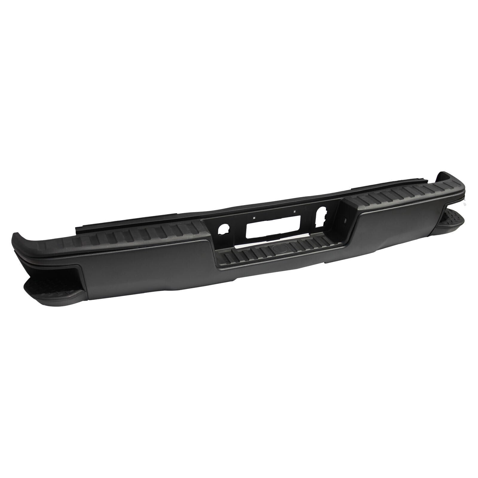 SUPAPRO Rear Step Bumper w/o Sensor Holes For 14-18 Chevy Silverado/Sierra 1500