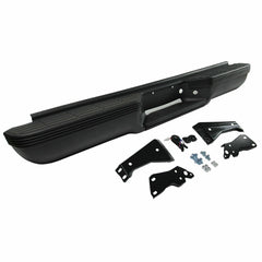 SUPAPRO Black Rear Step Bumper for 88-2000 Chevy Silverado GMC Sierra C/K 1500 2500