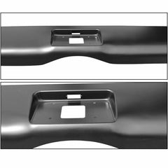 Rear Bumper Roll Pan w/LED License Light for 2007-2013 Silverado 1500