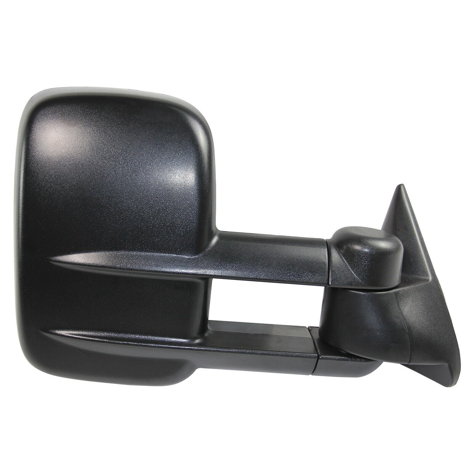 Textured Black Manual Tow Mirrors for 88-00 Chevy Silverado C/K 1500 2500 3500