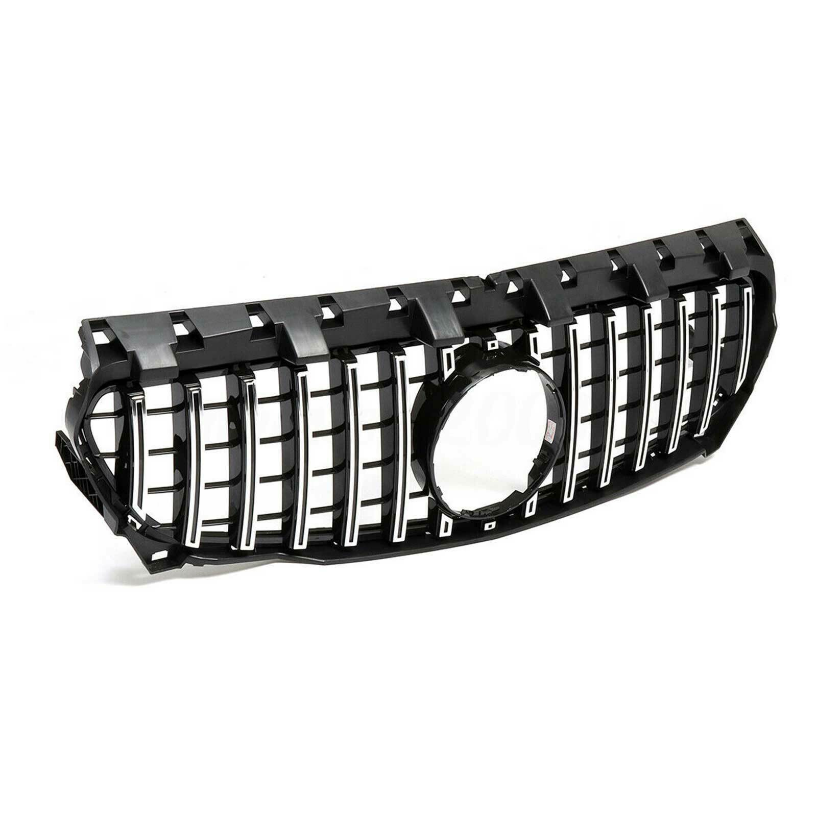 SUPAPRO GT-R Chrome Front Grille for 13-16 Mercedes Benz W117 CLA200 CLA250