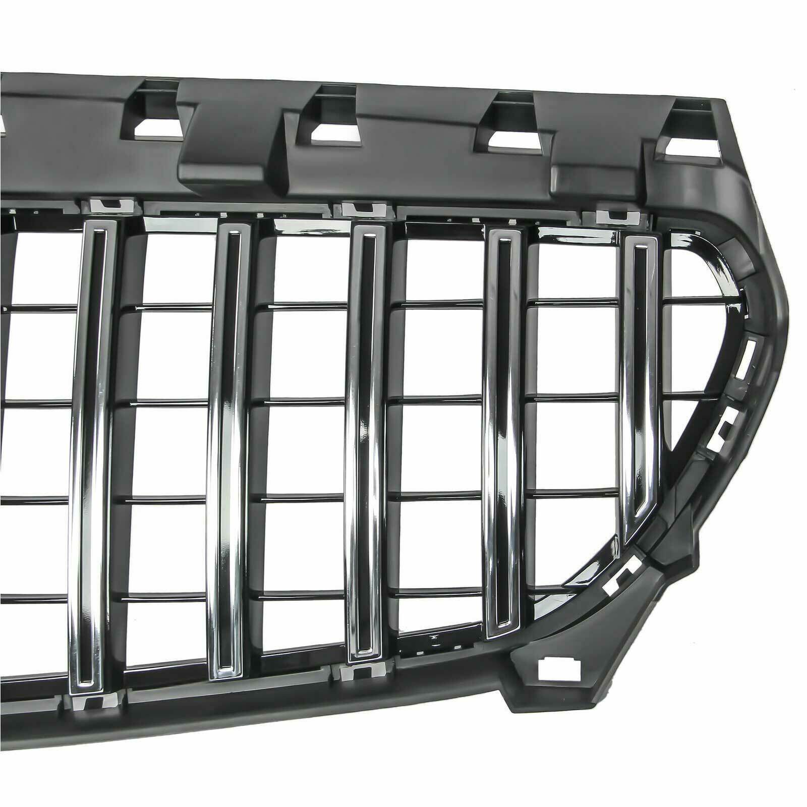 SUPAPRO GT-R Chrome Front Grille for 13-16 Mercedes Benz W117 CLA200 CLA250