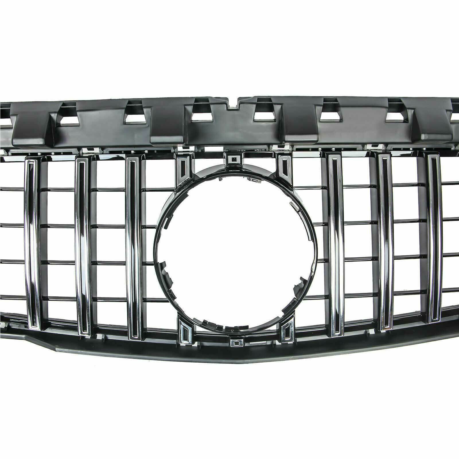 SUPAPRO GT-R Chrome Front Grille for 13-16 Mercedes Benz W117 CLA200 CLA250