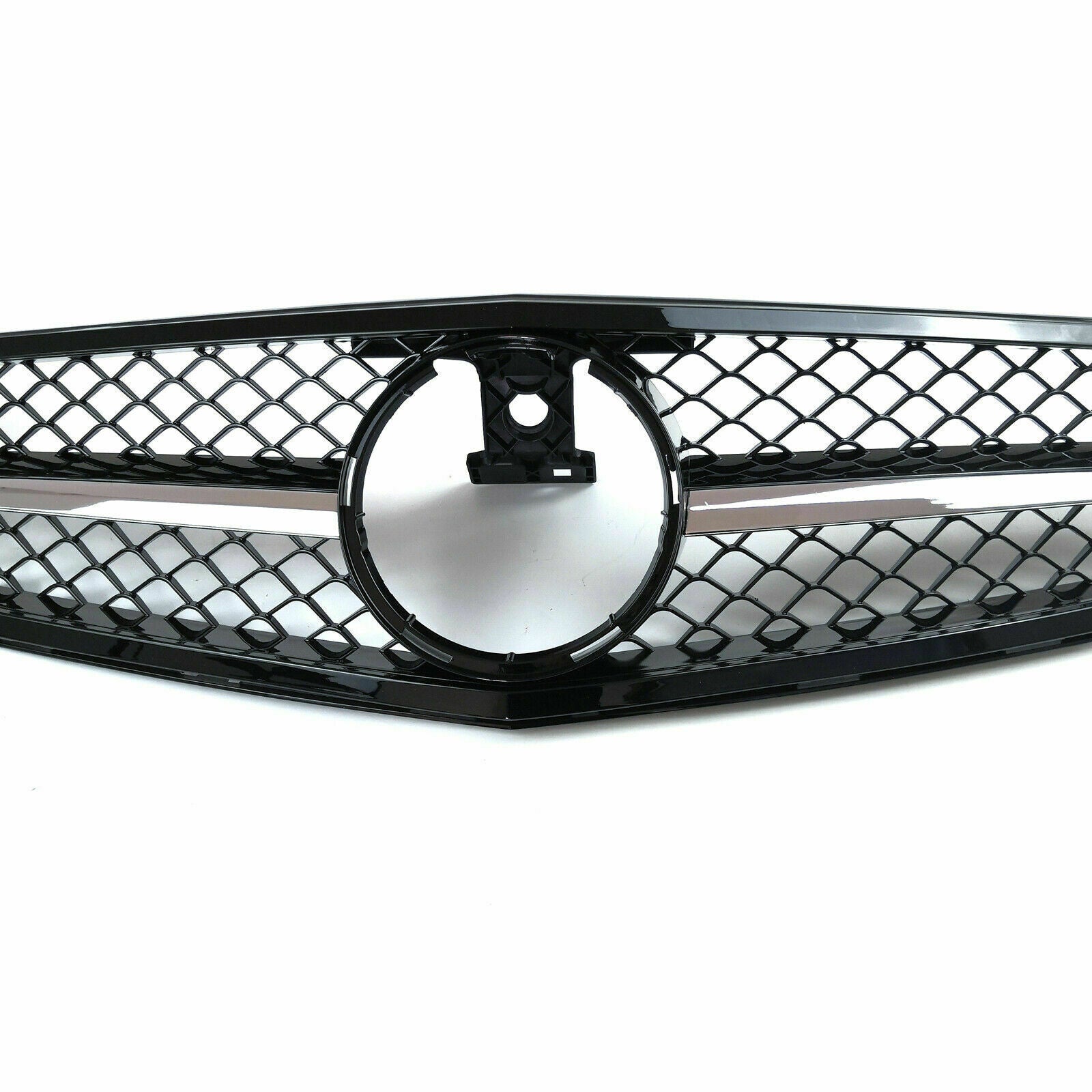 SUPAPRO AMG Style Front Grille Chrome for Mercedes Benz C200 C250 C300 W204