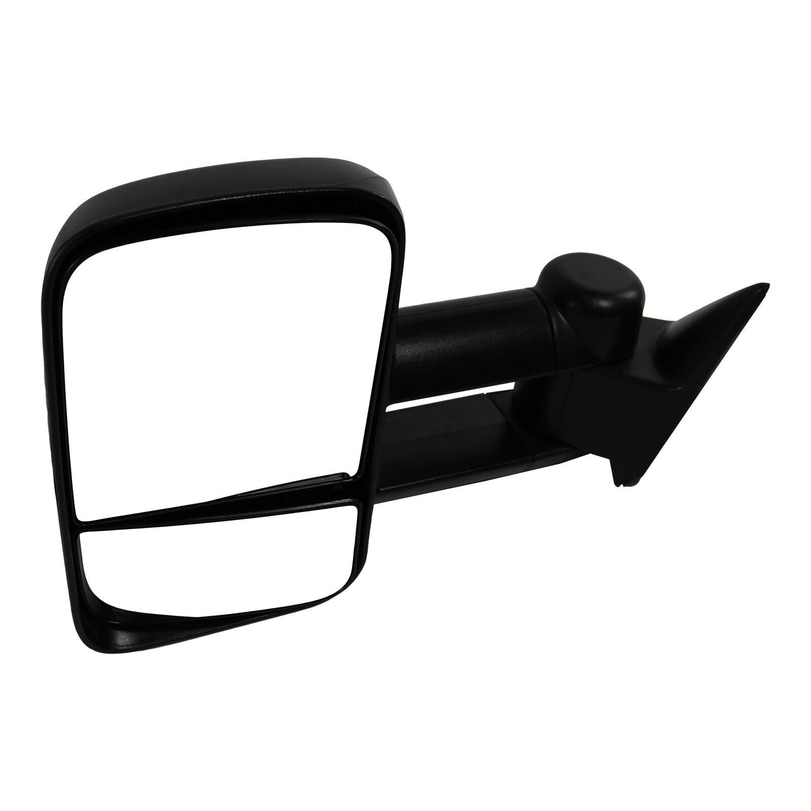 Textured Black Manual Tow Mirrors for 88-00 Chevy Silverado C/K 1500 2500 3500