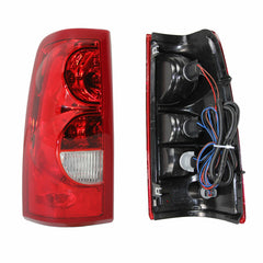 SUPAPRO Tail Lights Brake Lamps w/Bulbs for 03-06 Chevy Silverado 1500 2500 3500 HD